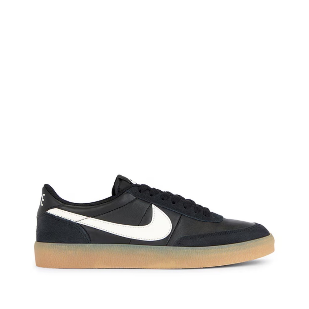 Nike Killshot 2 Leather Sneaker in Black, Sail, & Gum Yellow NEW